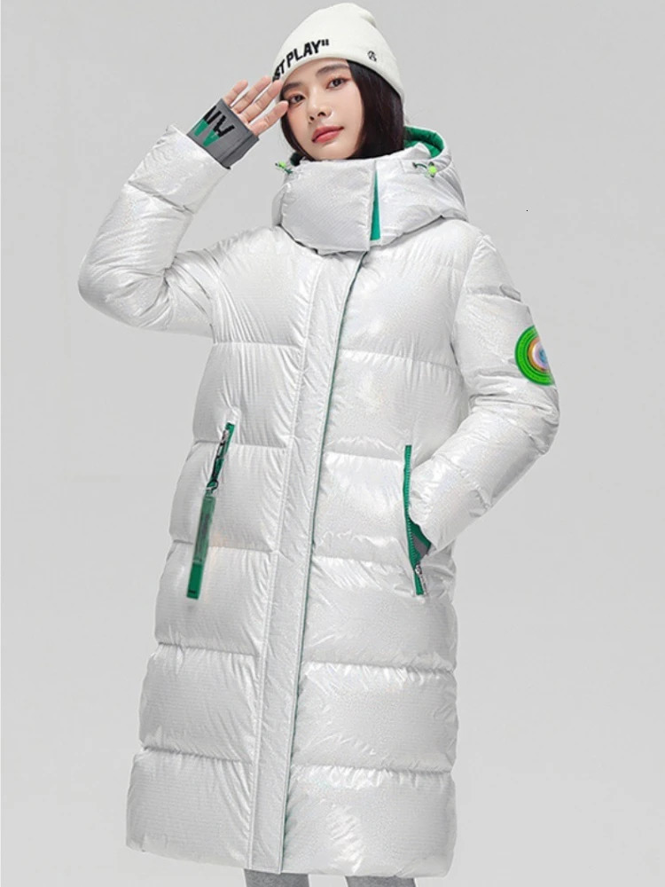 Winter Parkas Jacket Thicken Warm Long Down Cotton Coat Woman Man Outwear Outfits Classic Windproof Waterproof Couple Clothing 260920 - view 4