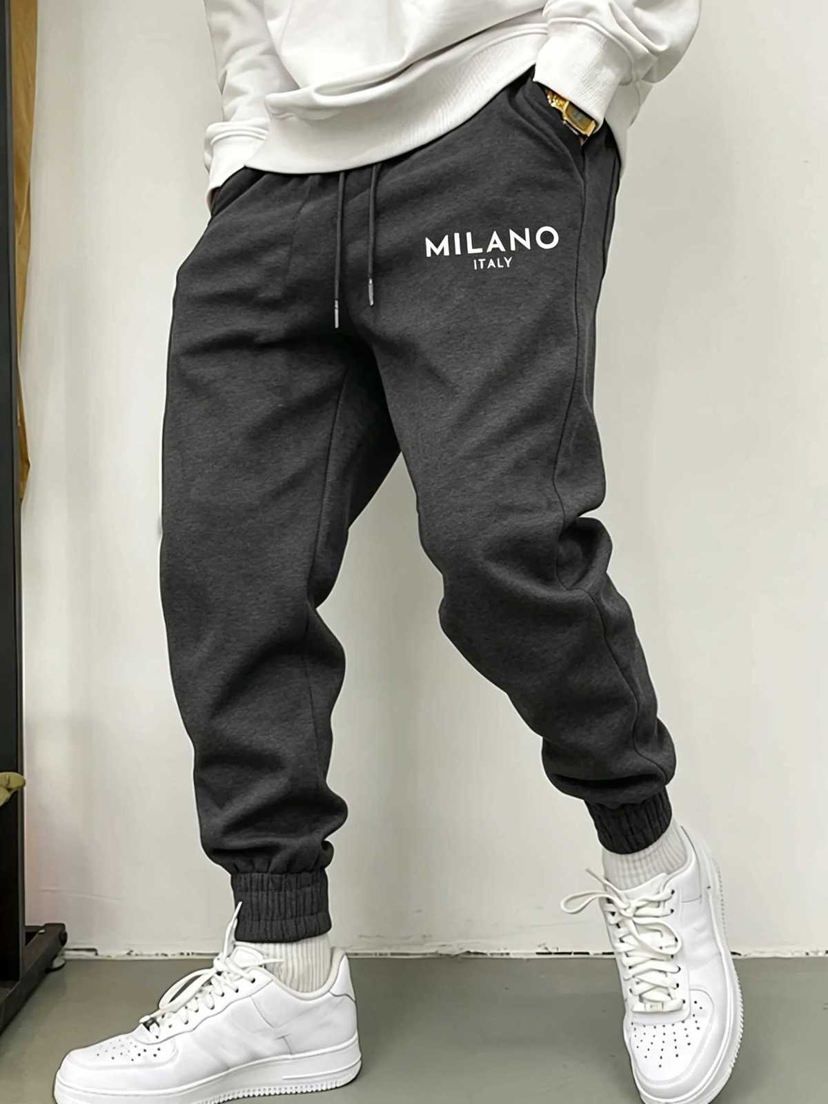 Men's Pants Men's casual jogger pants comfortable autumn-winter sports pants autumn-winter casual outdoor tapered pants - men's clothin - view 3