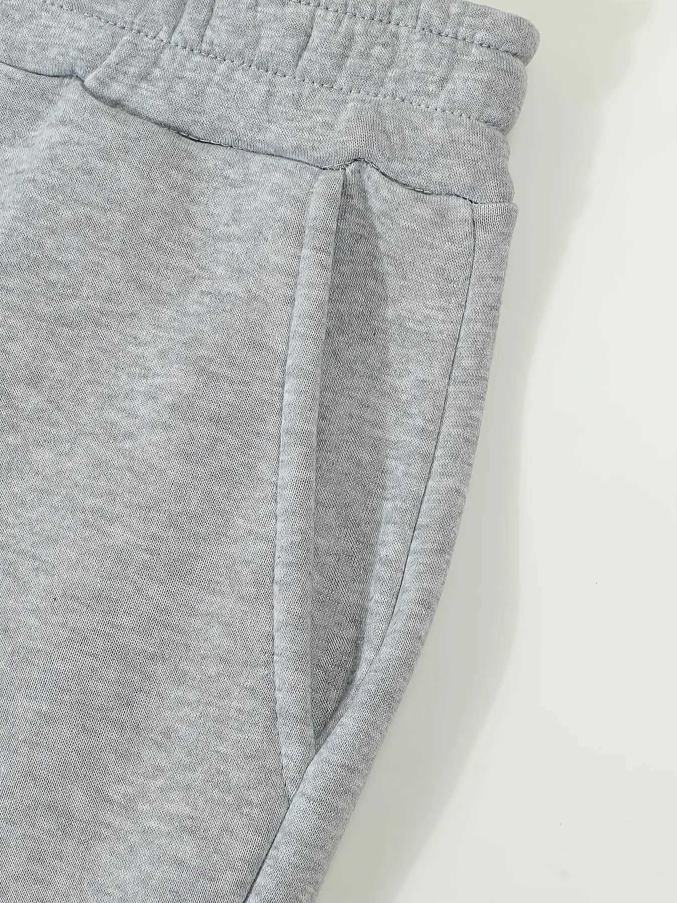 Men's Pants Men's -lined casual trousers classic street style loose-fitting straight leg trousers unisex and couple style. D260924 - view 6