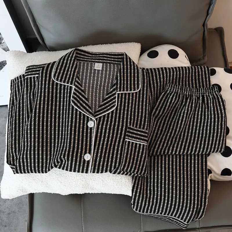 Women's Sleep Lounge Kawaii Cartoon Print Sleepwear Women's Autumn New Soft Women's Pajamas Set Casual Cute Homewear 2 Pieces Nightwear