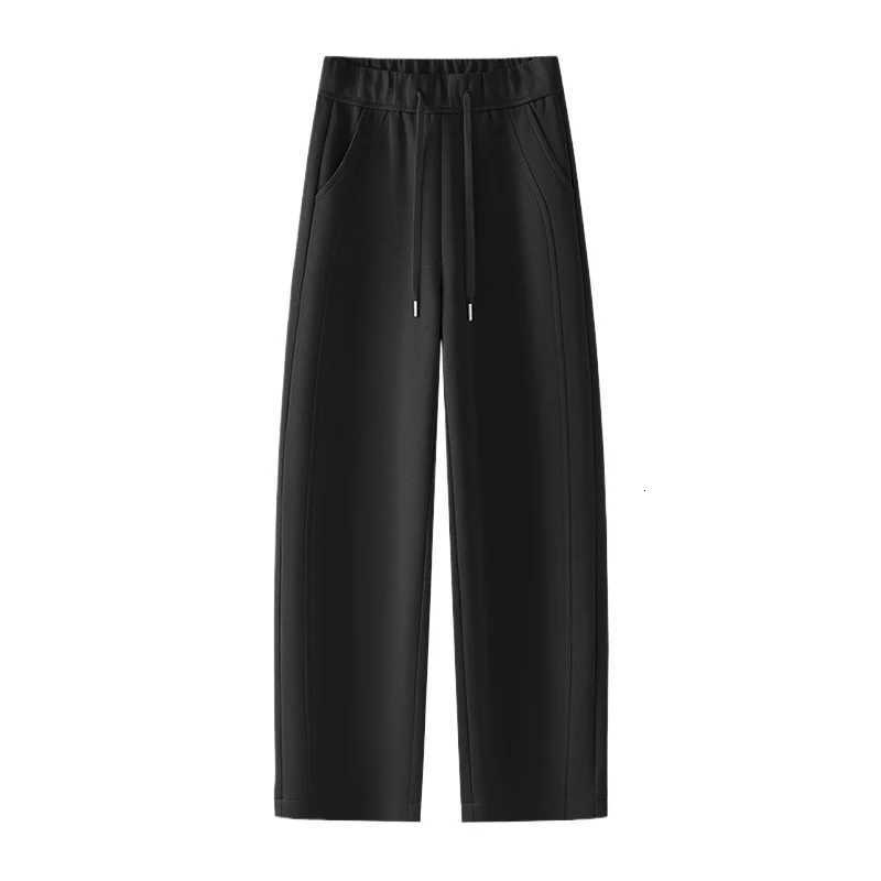 Men's Pants 2026 Narrow Version of The Wide-leg Sweatpants Women 2025 New High-waisted Drape Loose Casual Pants Drape Thin Straight Pant D260924 - view 5