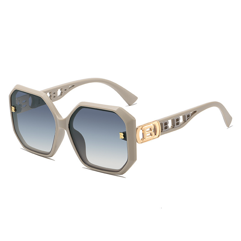 Luxury Fashion Designer Sunglasses New Women's Polarized European And American Fashion Letter Sunglasses, UV Protection Driving Sunglasses For Me - view 5