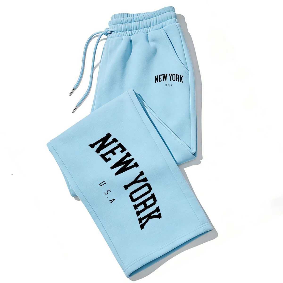 Men's Pants NEW YORK Printed Jogger Pants for Men Women Breathable Sweatpants for Running Casual Wear D260924 - view 5