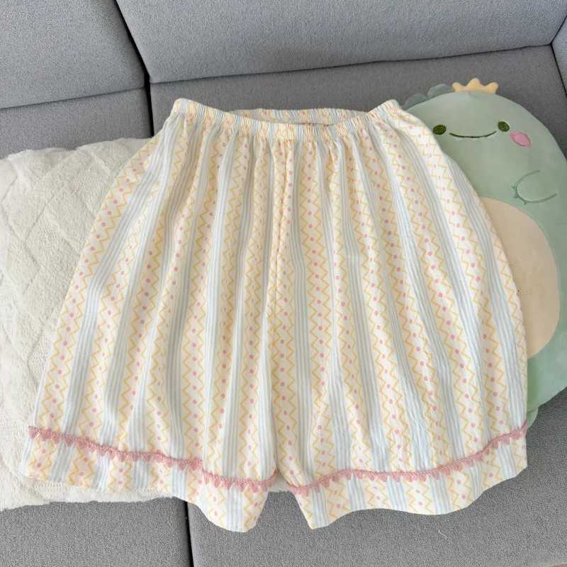 Women's Sleep Lounge New Spring Autumn Stripes Homwear Dachshund Embroidery Pajamas Women's Pajamas Collared Short-Sleeved Casual 3 Piece Pa - view 5