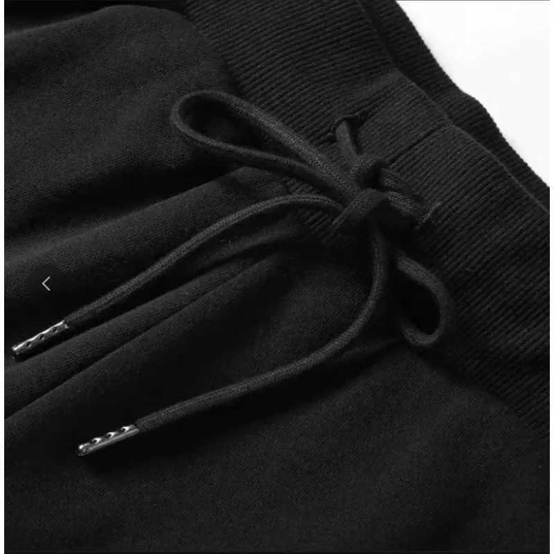 Men's Pants Men's Large Size Oversized Wide-Leg Sweatpants - Loose-Fit Trousers with Elastic Waist dr1 Breathable Winter Pants D260924 - view 6