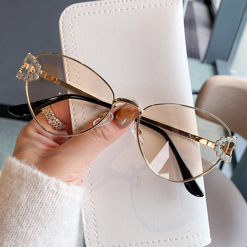 High-End Designer Sunglasses DAPARO New Metal Cat-Eye 2026 Fashion Trend Versatile Women's Sunglasses With UV Protection - view 5
