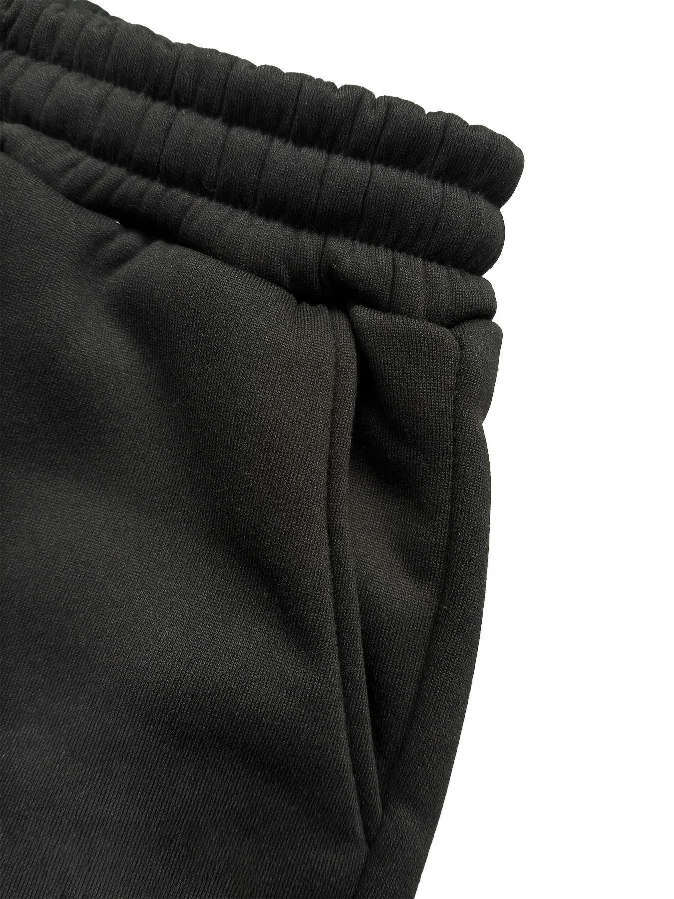 Men's Pants Men's -lined casual trousers classic street style loose-fitting straight leg trousers unisex and couple style. D260924 - view 5