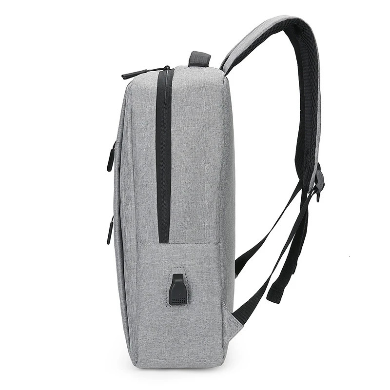 Multi Layer Zippered Laptop Bag 13 Inches 14 Inches 15 Inches Computer Backpack Business Backpack MENS AND WOMENS TRAVEL 260924 - view 5