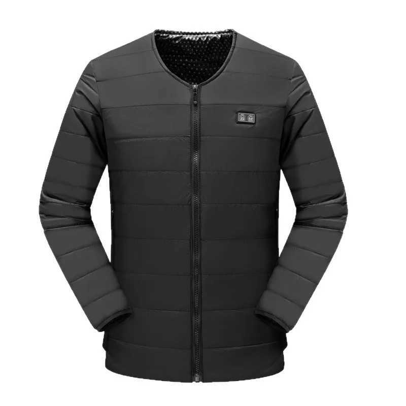 Winter Outdoor Jackets Hoodies 2025 New Dual-Control Zone 22 Smart Heated Cotton Jacket Electric Heated Vest for Men N260924 - view 6