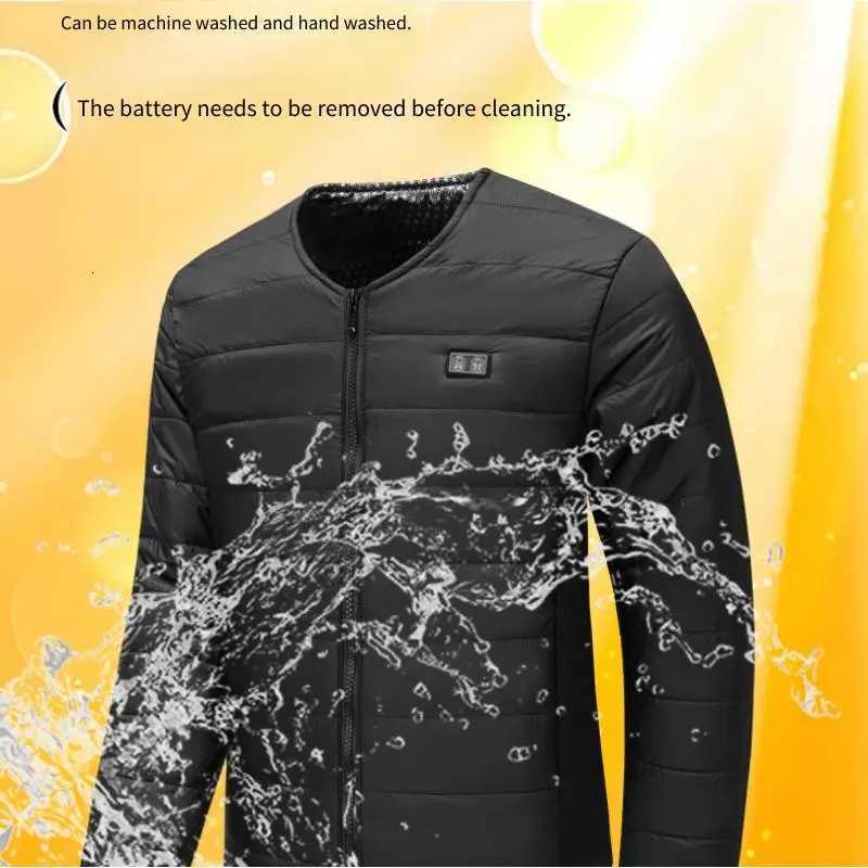 Winter Outdoor Jackets Hoodies 2025 New Dual-Control Zone 22 Smart Heated Cotton Jacket Electric Heated Vest for Men N260924 - view 4