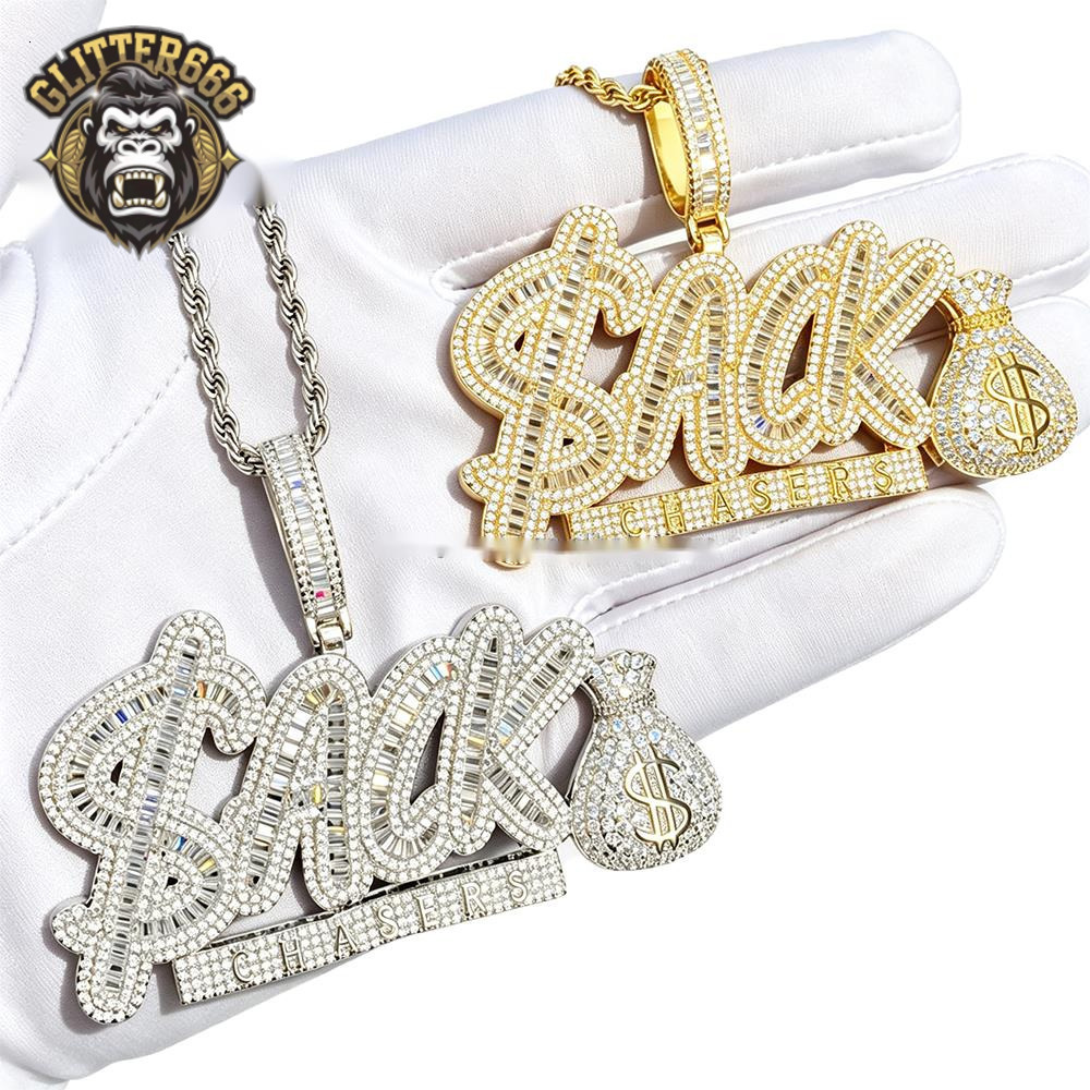 Hip Hop ACK Letter Pendant Unisex Style Rap-themed Made of Real Gold-plated Popular Jewelry Wholesale and in Stock.