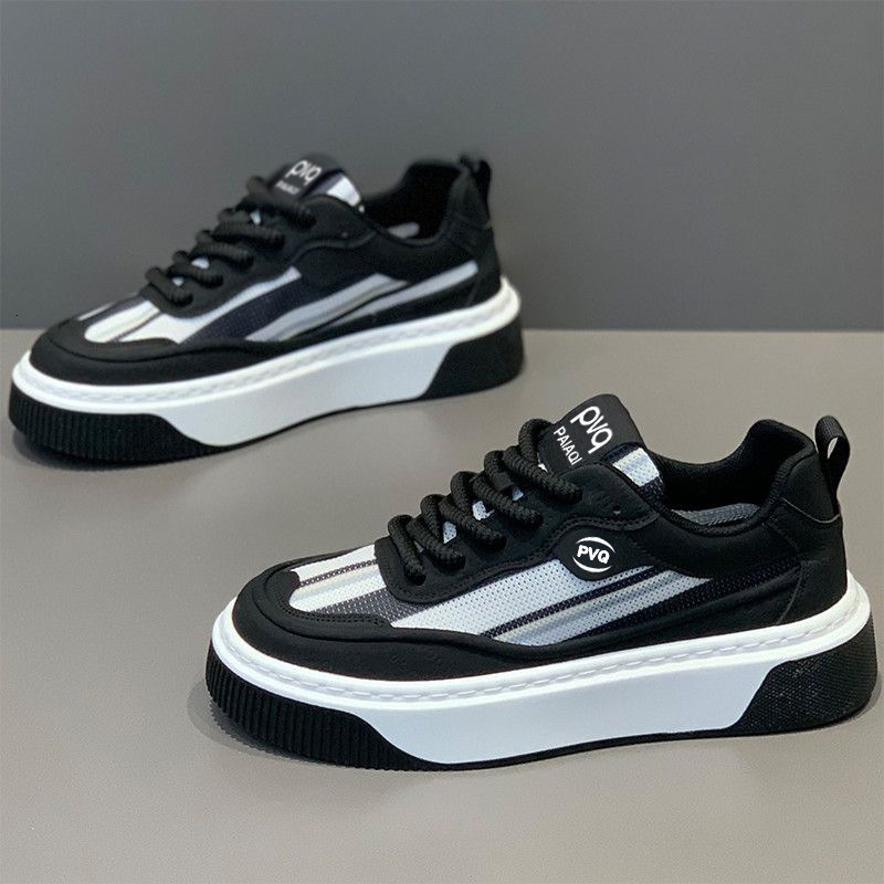 2026New Summer Breathable Mesh Casual Lightweight Height-Increasing Sneakers Men's European Niche Trendy Shoes - view 3