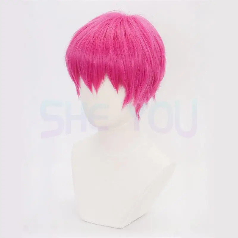 Anime The Disastrous Life Of Saiki K. Cosplay Props Saiki Kusuo Wig Hairpins Glasses Green Lens Sunglasses Costume Accessories 260924 - view 4