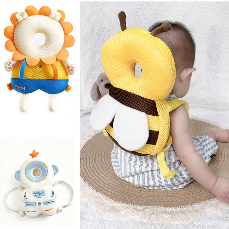 Slings Backpacks Carriers Newborn Head Back Protector Baby Protect Pillow Learn Walk Headgear Prevent Injured Safety Pad prevention Fall Pillows C2609