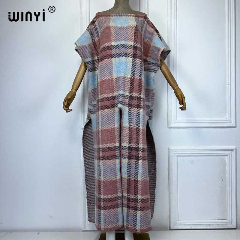 Lounge Women's Sleep WINYI Africa winter long cloak loose kaftan evening long dresses Elegant robe African Women outwears women abaya dubai luxur - view 5