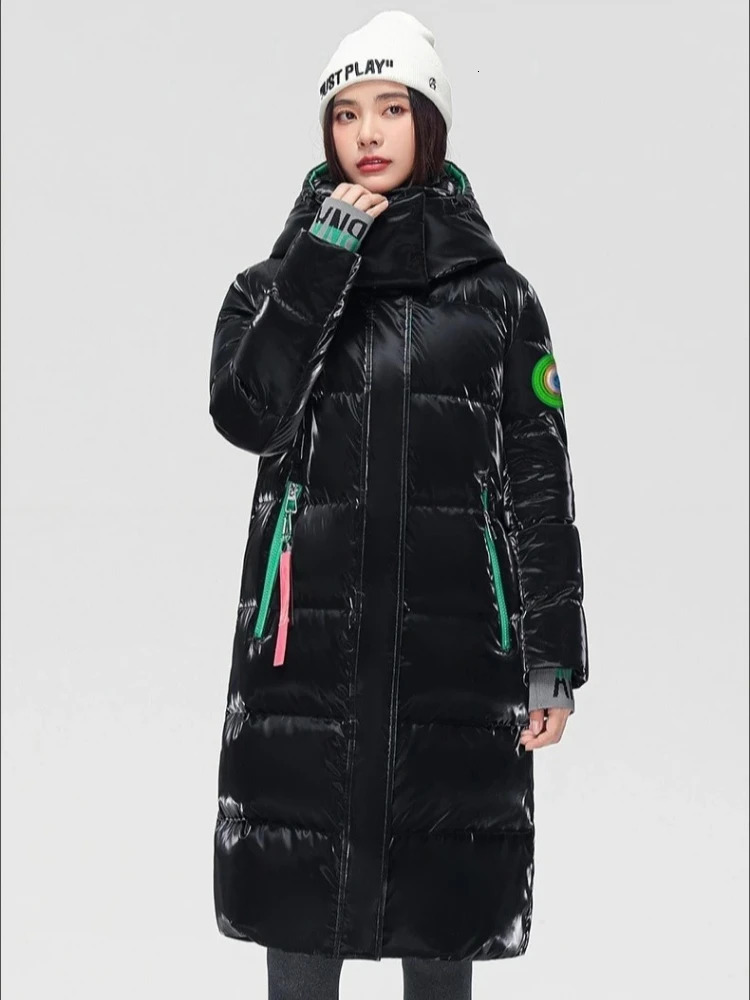 Winter Parkas Jacket Thicken Warm Long Down Cotton Coat Woman Man Outwear Outfits Classic Windproof Waterproof Couple Clothing 260920