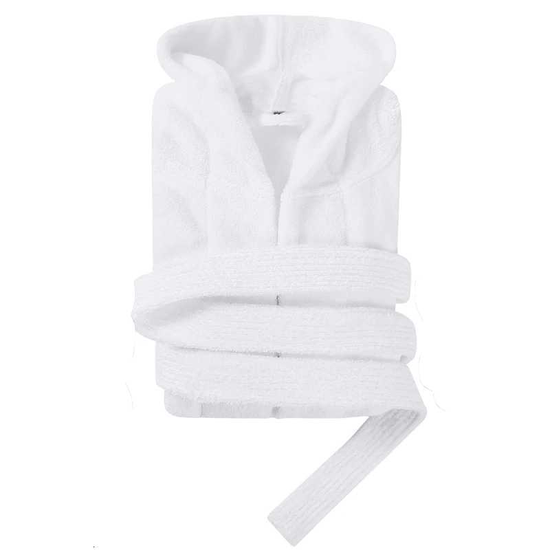 Sleep Lounge Women's Bathrobe Men Winter Cotton Towel Long Kimono Bathrobe Thick Warm Bath Robe male Dressing Gown Bridesmaid Robes Bride Wedding - view 3