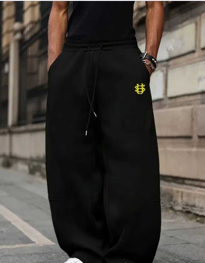 Men's Pants American Knife Street Men's Printed Wide-leg Pants US Dollar Sports Long Pants Cool and Trendy Autumn Men's Gifts D260924 - view 5