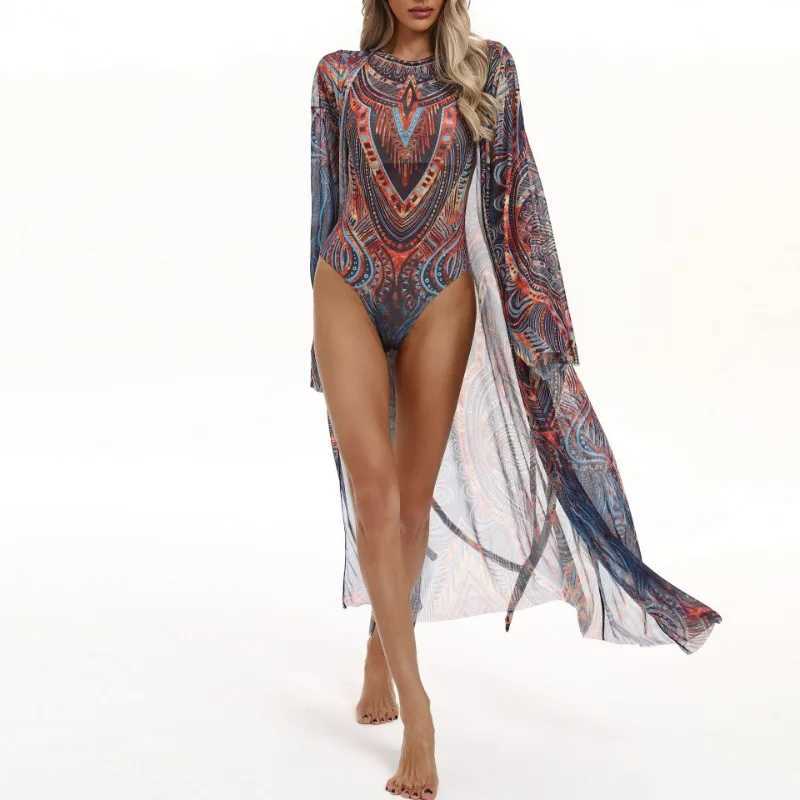 Sleep Lounge Women's One Piece Cover Up Beach Kimono For Women Swimsuit Cover Up Wrap Dresses Seaside Bathing Suits Beachwear (excluding Swimsuit