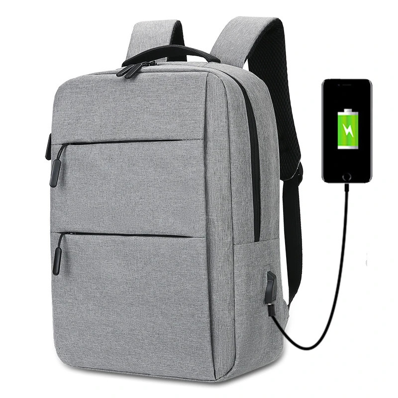 Multi Layer Zippered Laptop Bag 13 Inches 14 Inches 15 Inches Computer Backpack Business Backpack MENS AND WOMENS TRAVEL 260924 - view 6