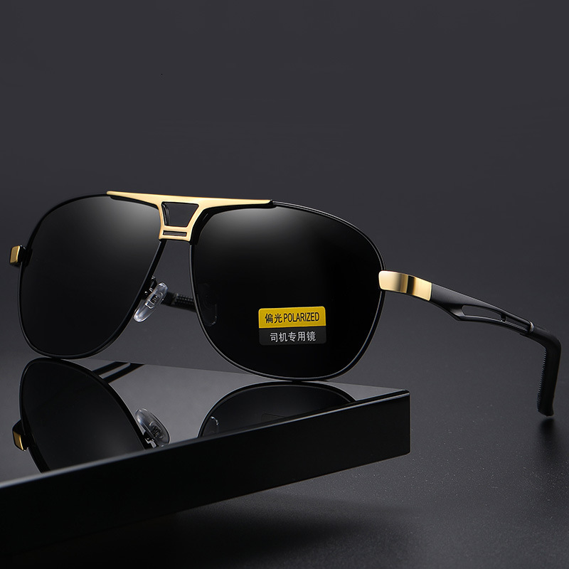 Luxury Brand Designer Sunglasses 2025 New Men's Polarized For Driving, Day And Night Use, Photochromic Sunglasses Factory
