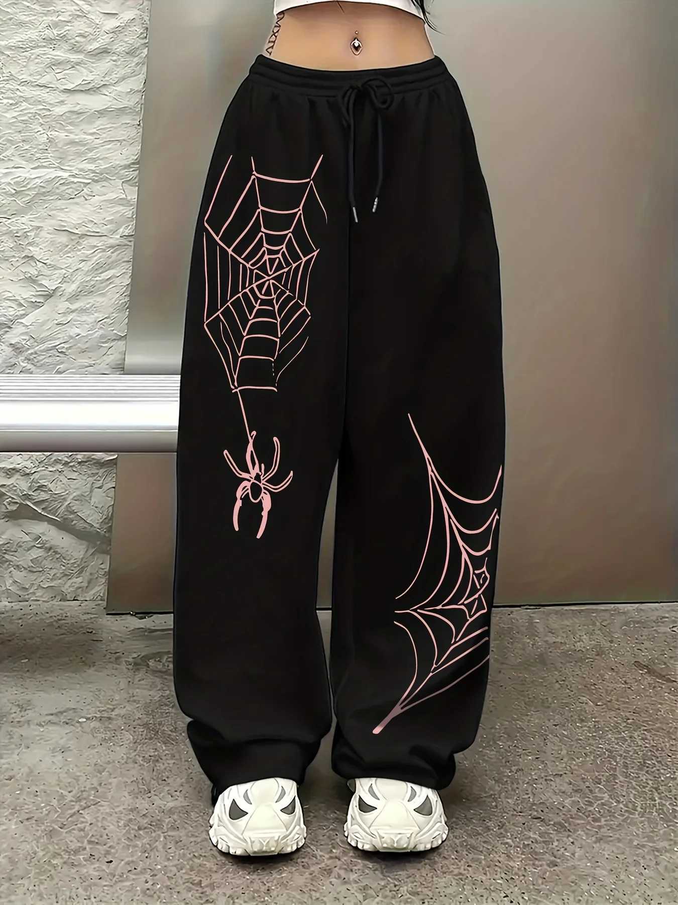 Men's Pants Trendy and Fashionable Loose Sports Pants dr1 Running Pants Gothic Cute Y2K Loose Street Casual Pants D260924