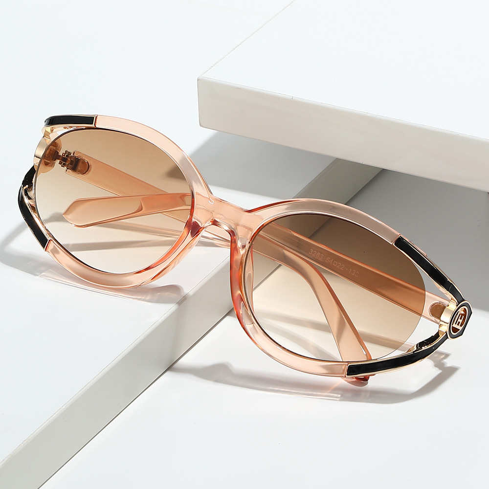 Luxury Fashion Designer Sunglasses 2026 New Light Luxury Style Sunglasses Fashionable Elegant High-Definition Uv-Protective Lenses Trendy Sunshade Eye - view 3