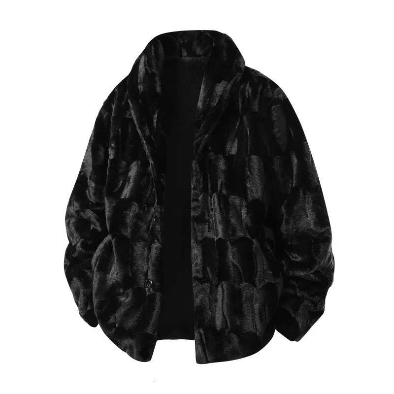 2026 European Size Mink Fur Integrated Jacket Men's Winter Jackets Coat Men 260922