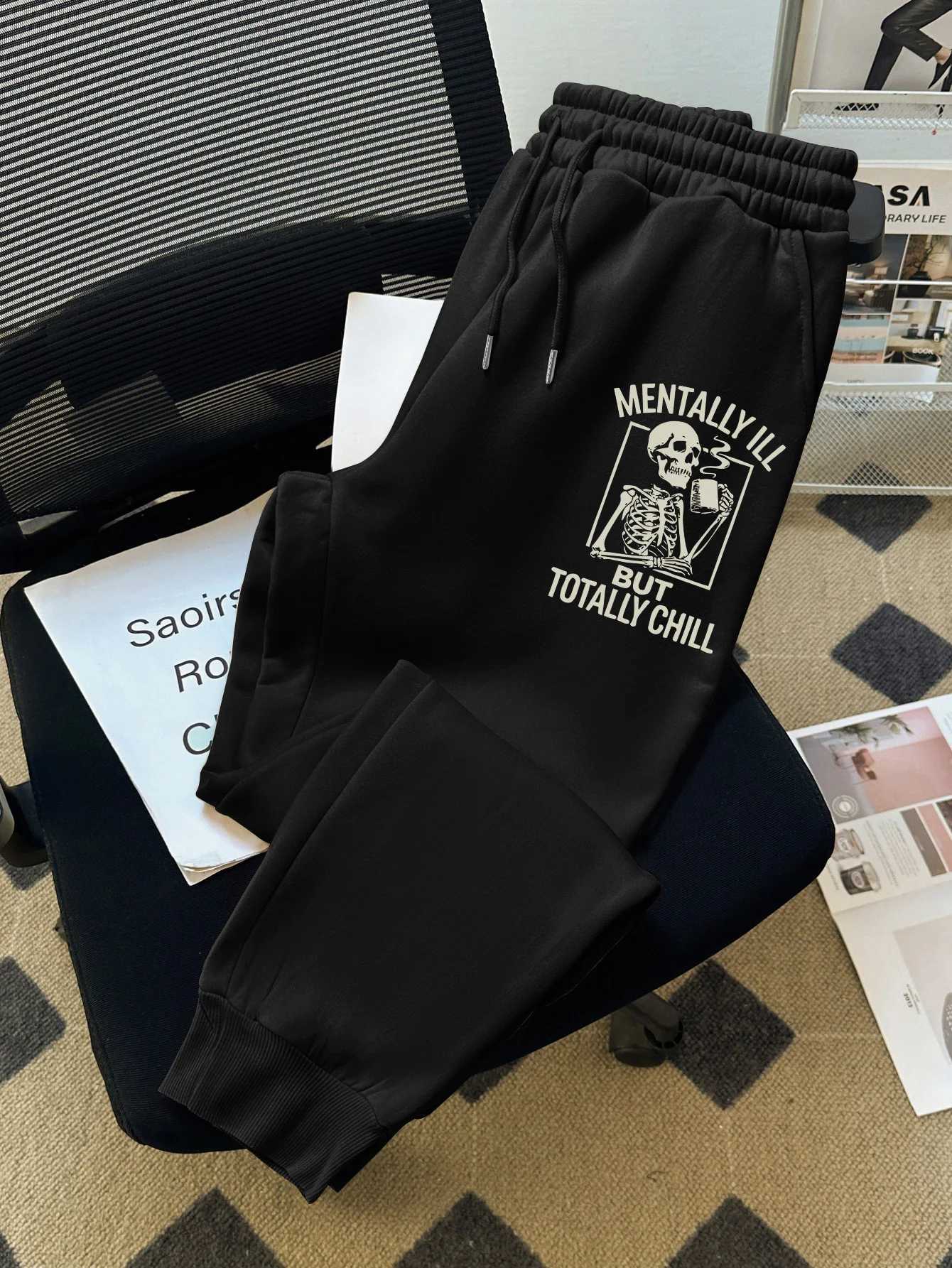 Men's Pants Simple Men's Sweatpants Lined dr1 Joggers Daily Casual Sports Trousers S-3XL D260924 - view 3