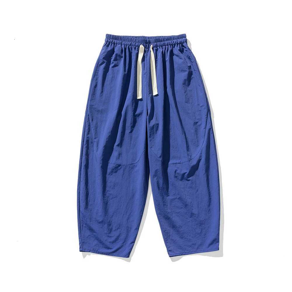 Men's Pants 2026 Autumn Streetwear Style American Casual Wide Leg Pants Men's Loose Fit Straight Thin Harajuku Workwear Trousers Sweatpants  - view 3