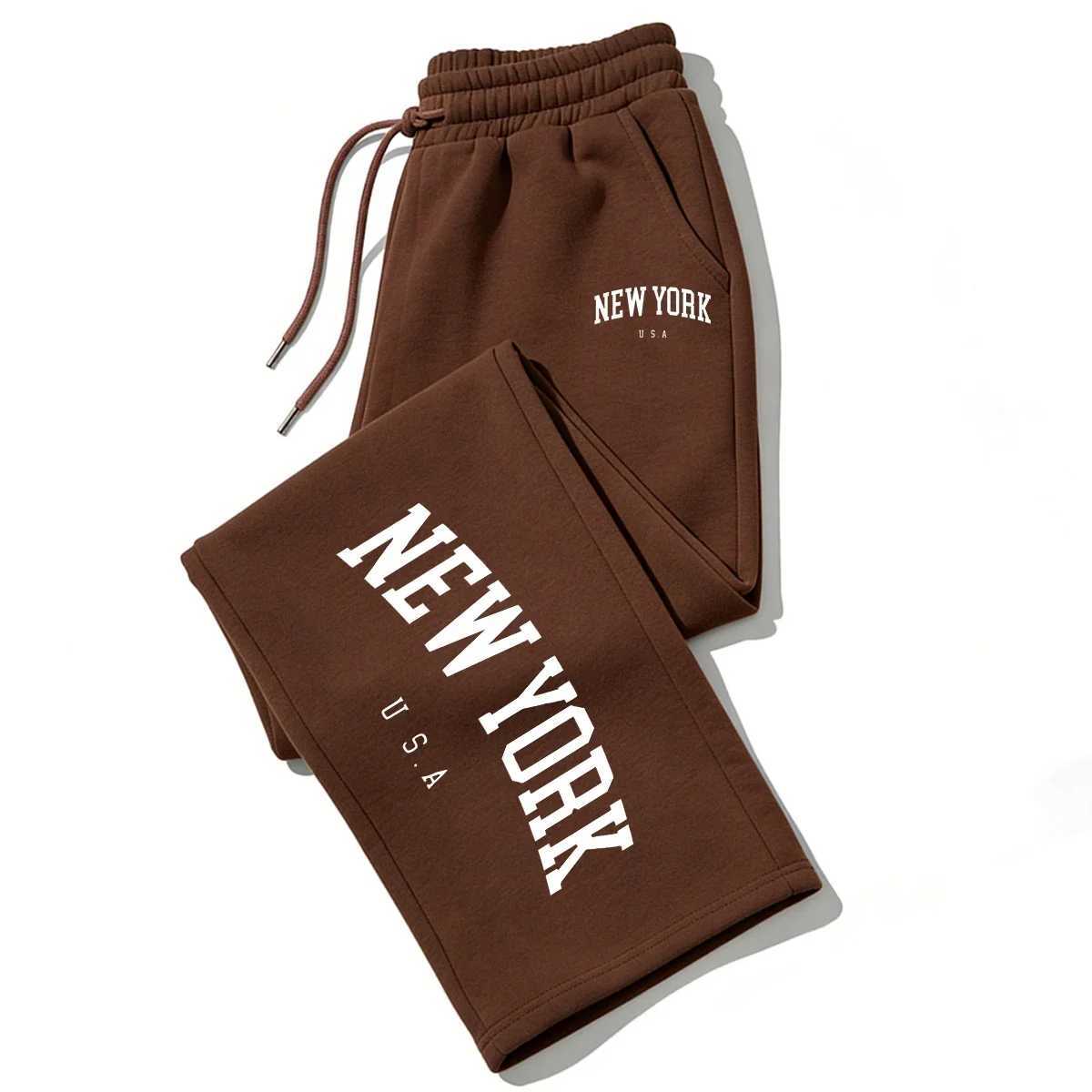 Men's Pants NEW YORK Printed Jogger Pants for Men Women Breathable Sweatpants for Running Casual Wear D260924 - view 6