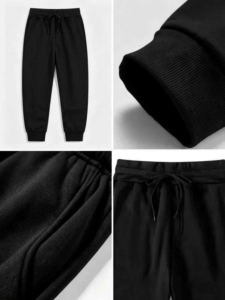Men's Pants Simple Men's Sweatpants Lined dr1 Joggers Daily Casual Sports Trousers S-3XL D260924 - view 4