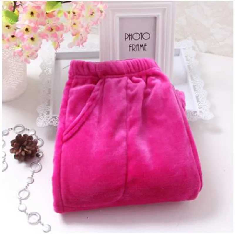 Women's Sleep Lounge Fdfklak M-XXL Large Thicken Warm Women's Trousers Winter Flannel Pants For Pajama Bottoms Multiple Styles Couple Lounge - view 4