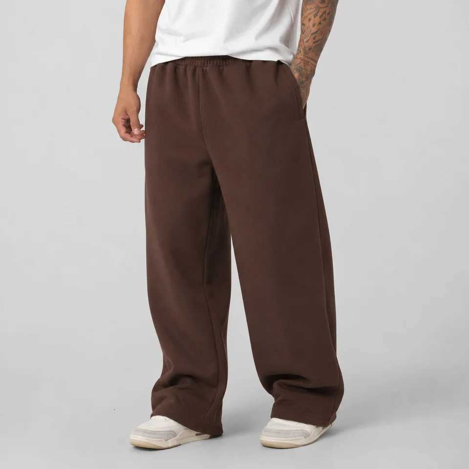 Men's Pants New Men's Sweatpants 6 Colors Summer Comfortable Wide Leg Sports Pants Elastic Waist dr1 Casual Joggers Daily Trousers D260924 - view 3