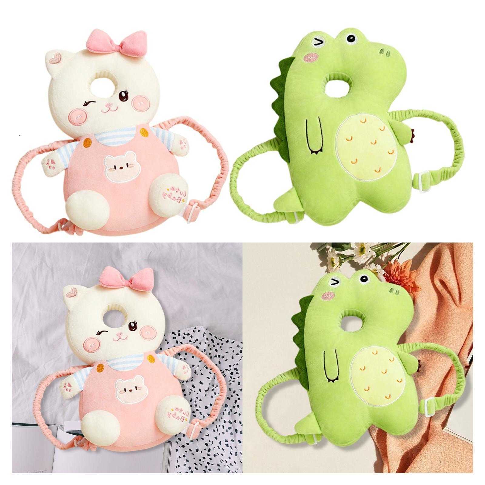 Backpacks Carriers Slings Wear Pad Animal Shape Breathable Cute Baby Head Protection Cushion for wearing Infant Kids C2609221