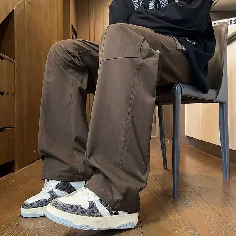 Men's Jeans 2026 New Men's Multi-pocket Cargo Pants Spring Work Wear Straight Outdoor Trousers Solid Color Casual Baggy pantalones hombre H2 - view 7