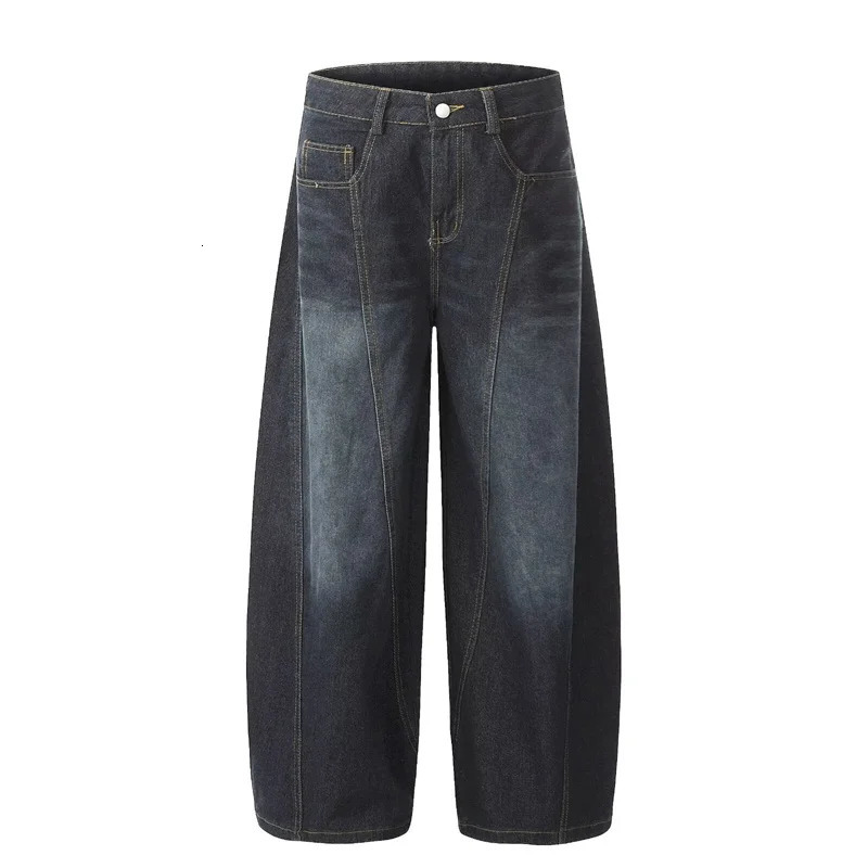 American Goth Letter Printed Baggy Denim Pantalones Hombre Autumn Y2K Streetwear Straight Jeans Hip Hop Fashion Jean Trousers 260923 - view 5