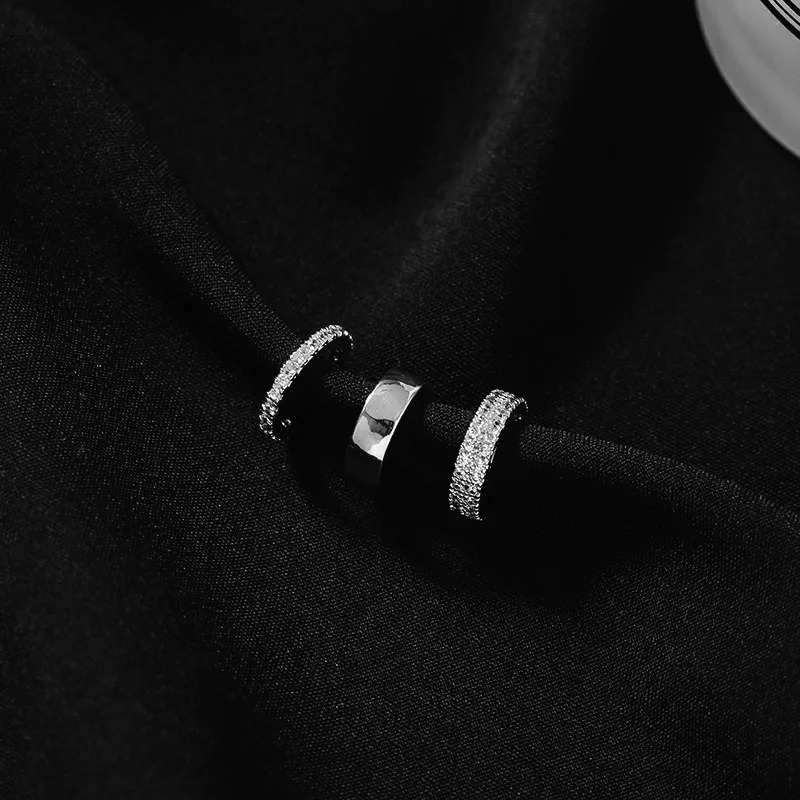 2026 Fashion Gold Color Circle NonPiercing Ear Clip Earrings for Women Man Piercing Cuff Jewelry Set Gift 260910 - view 6