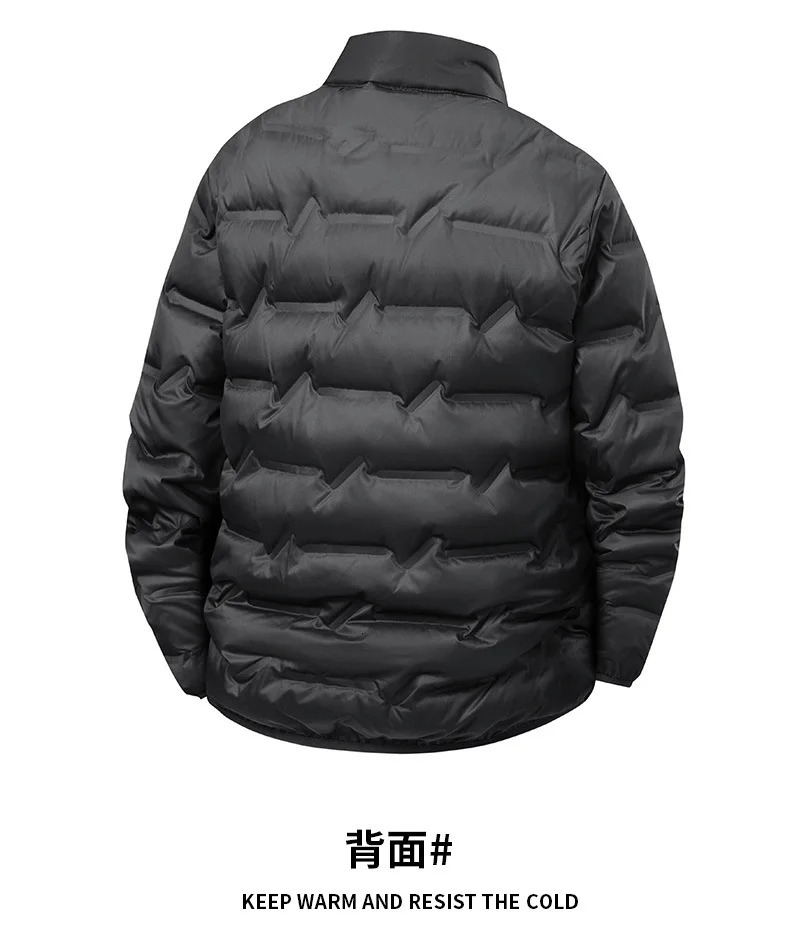 Men Winter White Duck Down Jacket Warm Thick Stand Collar Windproof Puffer Jacket High Quality Waterproof Jacket Male 8XL 260923 - view 4