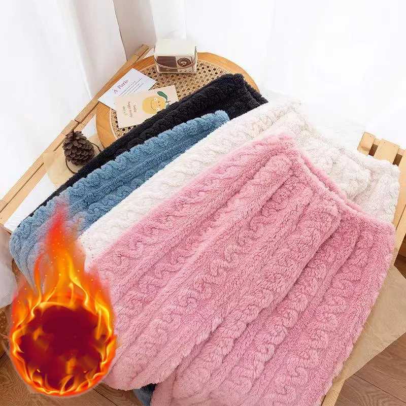 Lounge Women's Sleep Fall Winter Coral Fleece Womens Sleep Pants Plush Thickened Home Wear Warm Loungewear Cozy Comfort Soft PajamasC260924