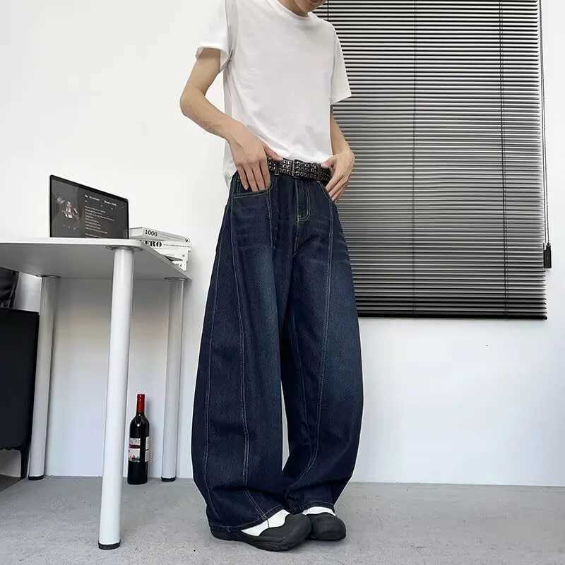 Men's Jeans New Men's American Goth Letter Printed Baggy Denim Pantalones Spring Y2K Streetwear Straight Jeans Hip Hop Fashion Jean Trousers - view 3