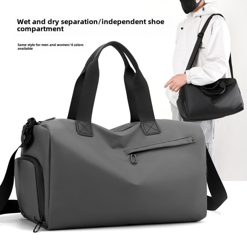 Fashion Travel Bags For Women Large Capacity Mens Sports Bag Waterproof Weekend Sac Female Messenger Dry And Wet 260923