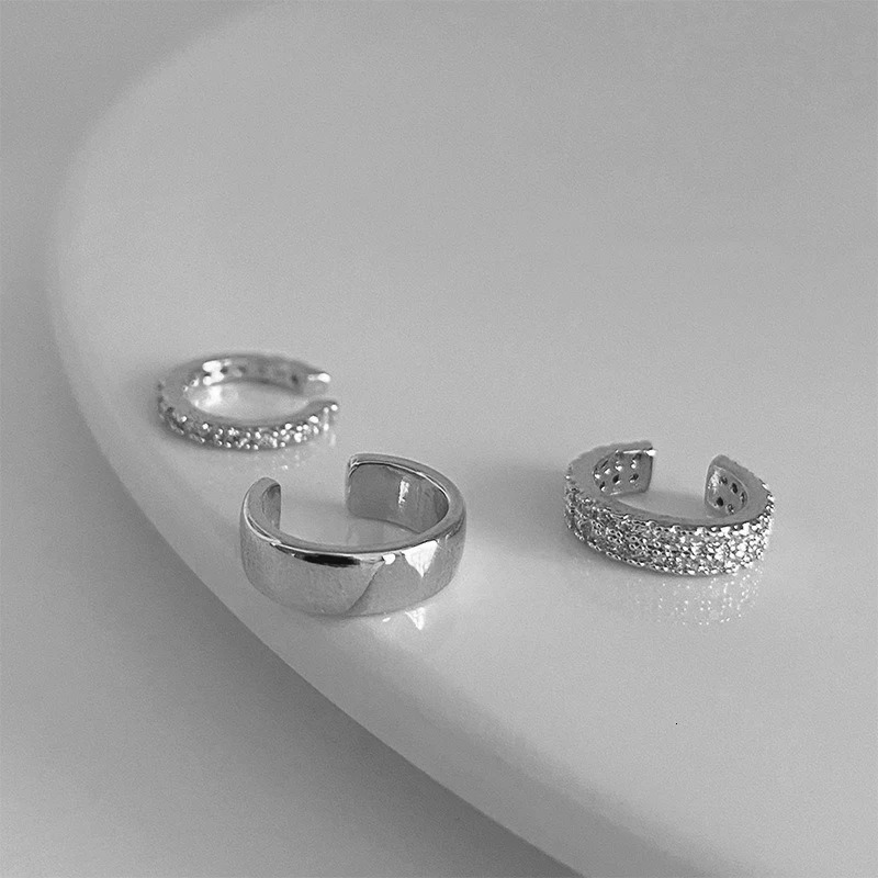 2026 Fashion Gold Color Circle NonPiercing Ear Clip Earrings for Women Man Piercing Cuff Jewelry Set Gift 260910