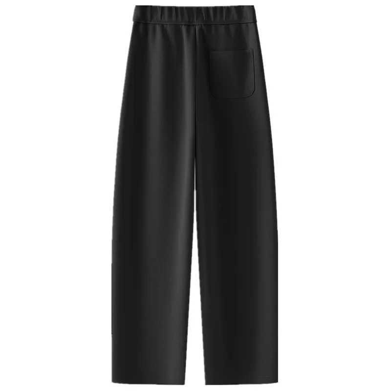 Men's Pants 2026 Narrow Version of The Wide-leg Sweatpants Women 2025 New High-waisted Drape Loose Casual Pants Drape Thin Straight Pant D260924 - view 6