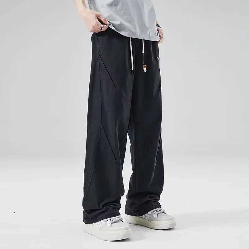 Men's Jeans Autumn Japanese Retro Casual Straight-leg Pants For Men 2026 New Baggy Appliques Trousers High Street Gym Y2K Pantalones Hombre H2609 - view 7