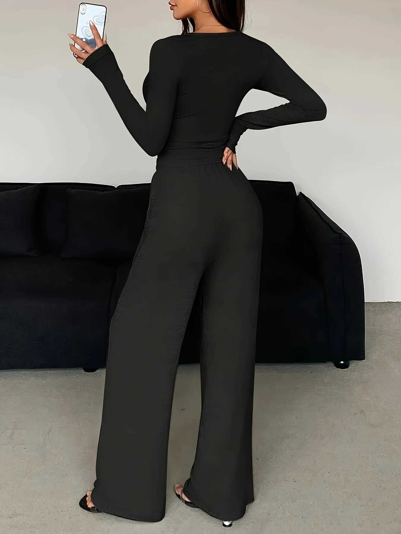 Women's Sleep Lounge Women's Pajamas Winter Nighty for Woman Pajama Set Home Wear Women Ladies Pyjamas Long Sleeve Pajamas Sleepwear Female  - view 4