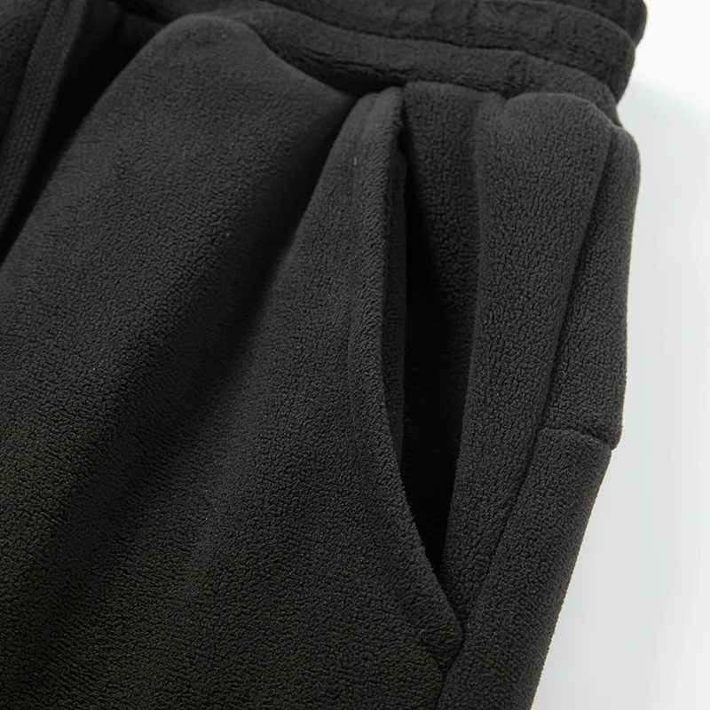 Men's Pants YJKVUR Unisex 2026 Winter New Oversize Pants Men Women Warm Liner dr1 Trousers Casual Comfortable Gym Sweatpants D260924 - view 4