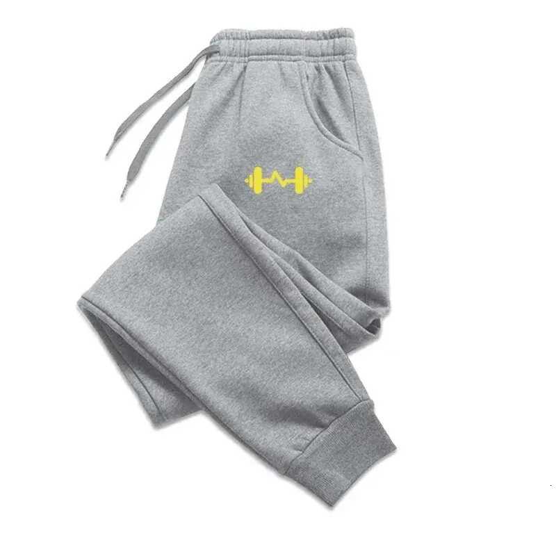 Men's Pants 2024 Barbell Printed Men's Trousers Autumn Winter Pants Fashion dr1 Casual Male Sweatpants Jogging Sports Pants D260924 - view 5