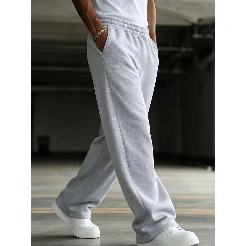 Men's Pants Gym printed design single waist-2026 new straight leg sports pants loose streetwear casual sports pants D260924 - view 3
