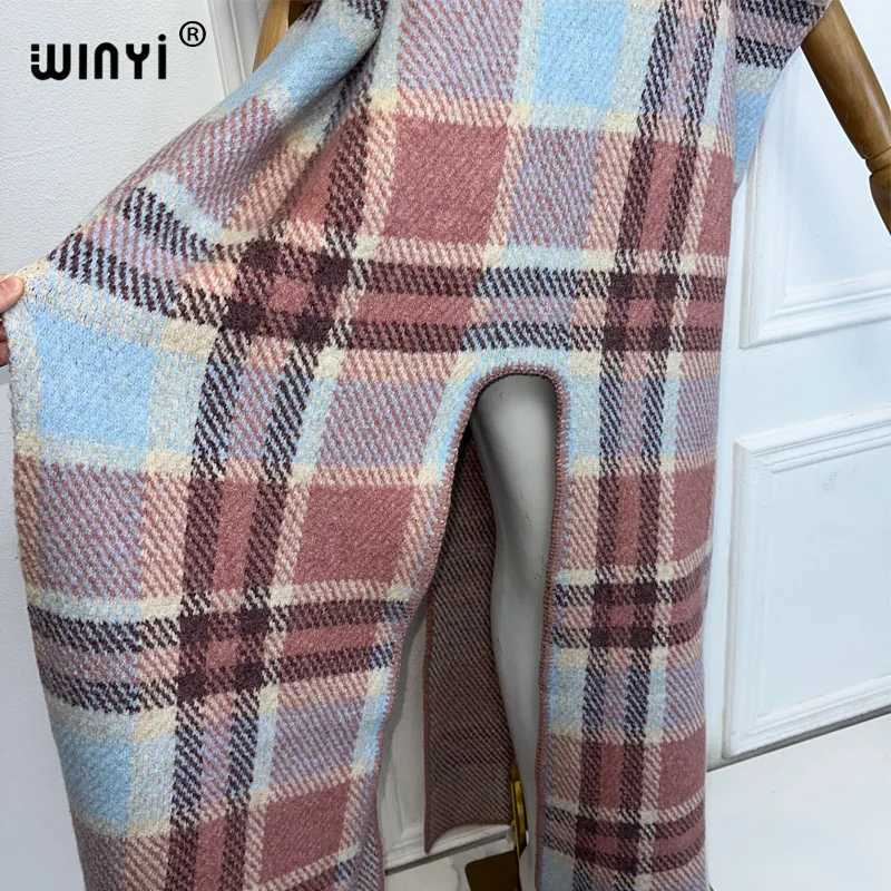 Lounge Women's Sleep WINYI Africa winter long cloak loose kaftan evening long dresses Elegant robe African Women outwears women abaya dubai luxur - view 6